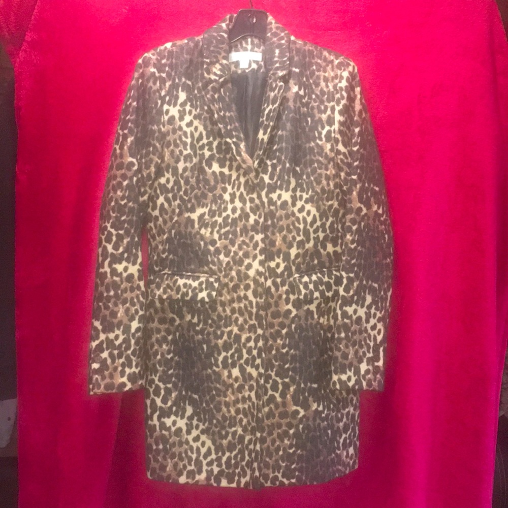 Leopard coat